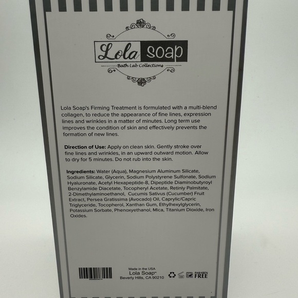Lola Soap Firming Treatment 20ml NEW - Picture 2 of 2